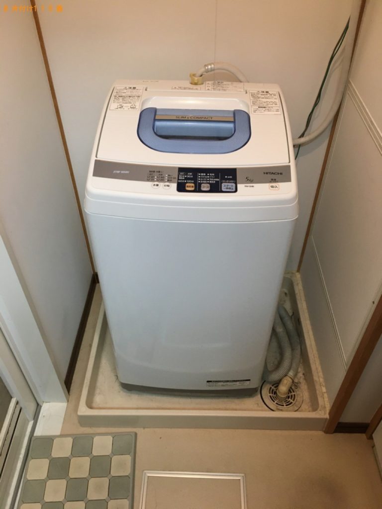 【鹿児島市】洗濯機の回収・処分ご依頼　お客様の声