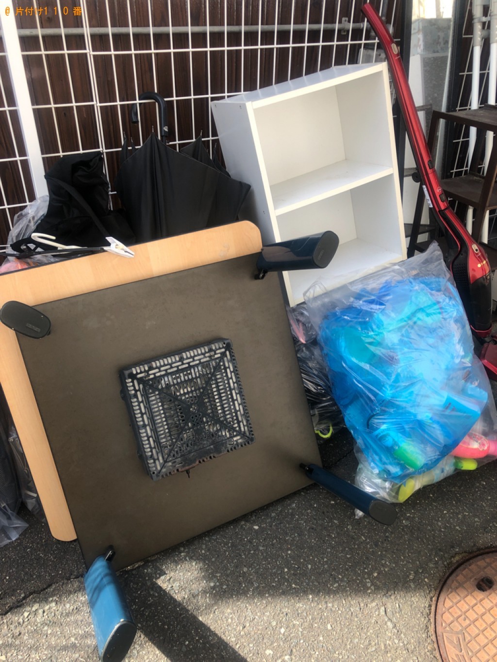 【鹿屋市】こたつ、本棚、掃除機、電子レンジ、プリンタ―等の回収