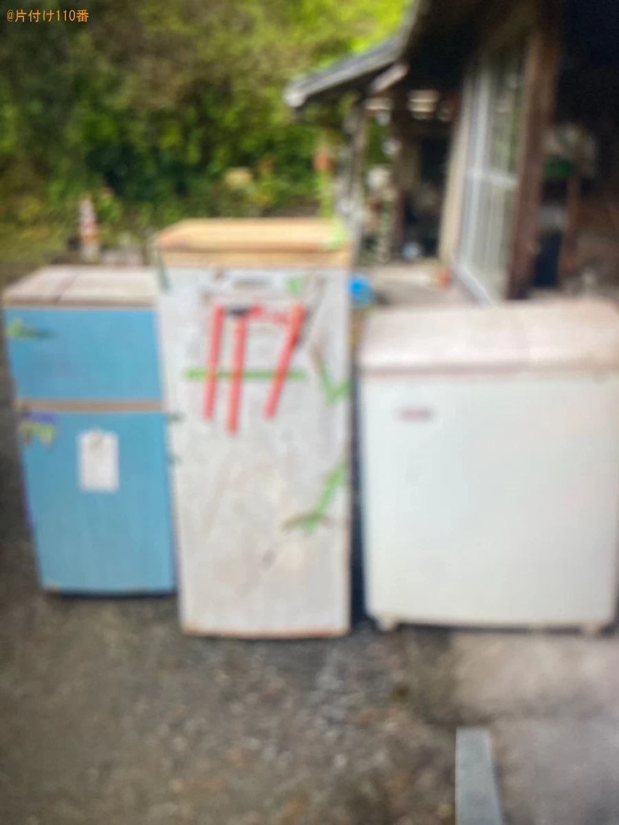【鹿児島市有屋田町】冷蔵庫、洗濯機、家電等の回収・処分ご依頼