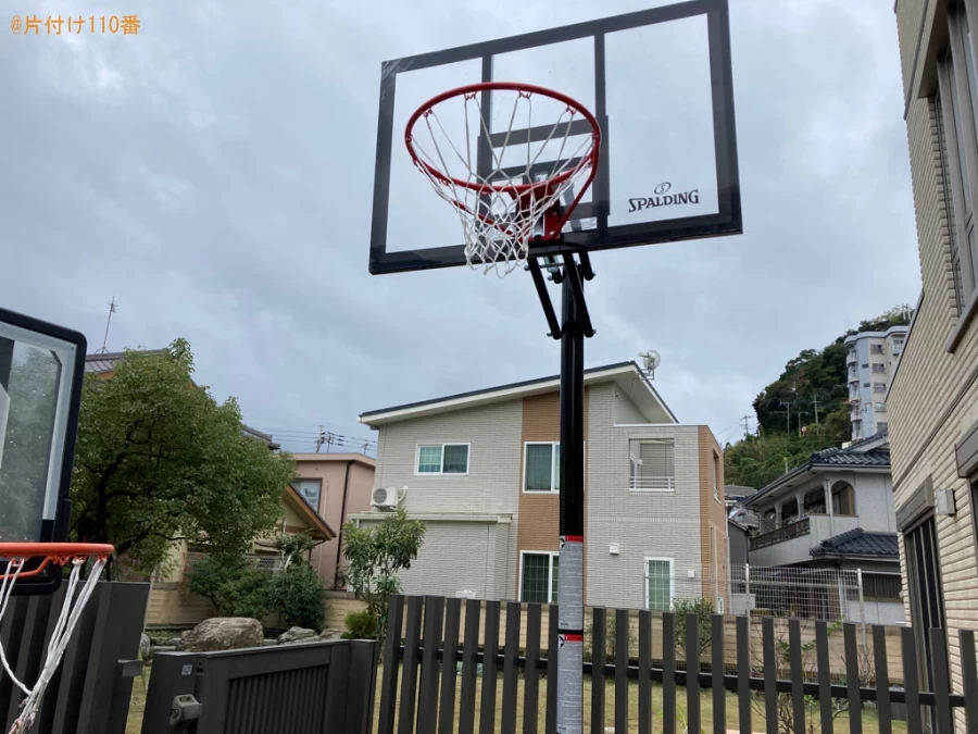 【鹿児島市池之上町】バスケットボールのポールの設置ご依頼