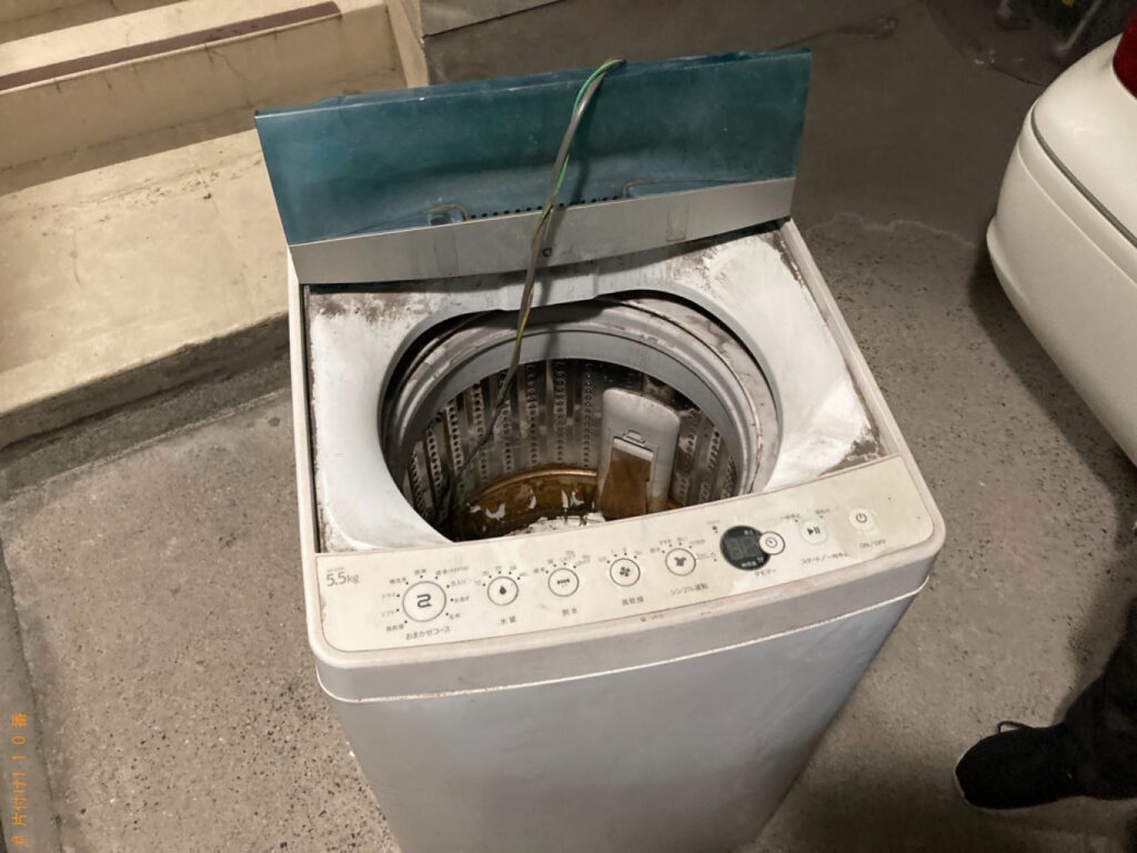 【鹿児島市】洗濯機の回収・処分ご依頼　お客様の声