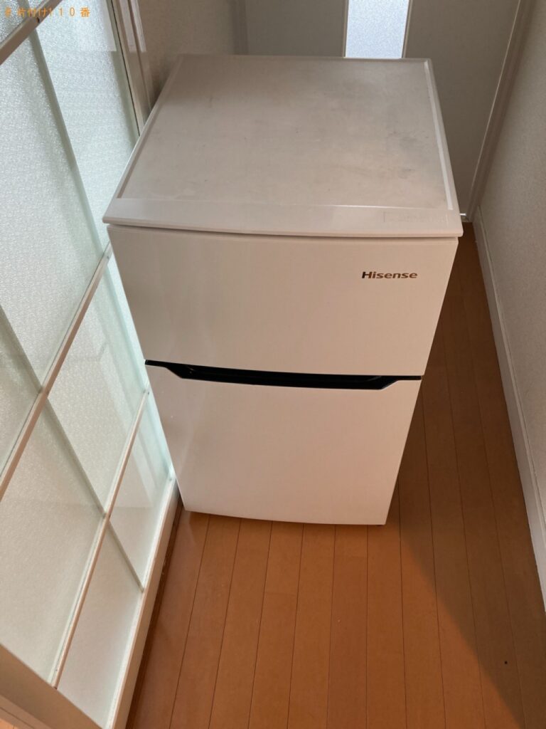 【鹿児島市新屋敷町】冷蔵庫、洗濯機の回収・処分ご依頼　お客様の声