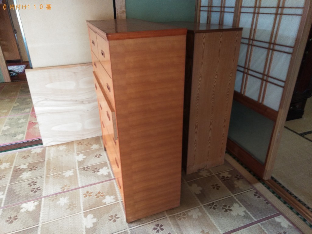 【伊佐市】婚礼タンスの回収・処分ご依頼　お客様の声
