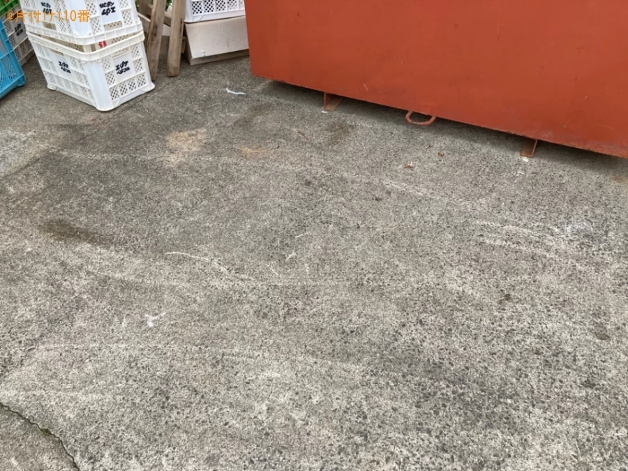 【出水郡長島町】食器棚、冷蔵庫、ガラスケース入りの人形等の回収