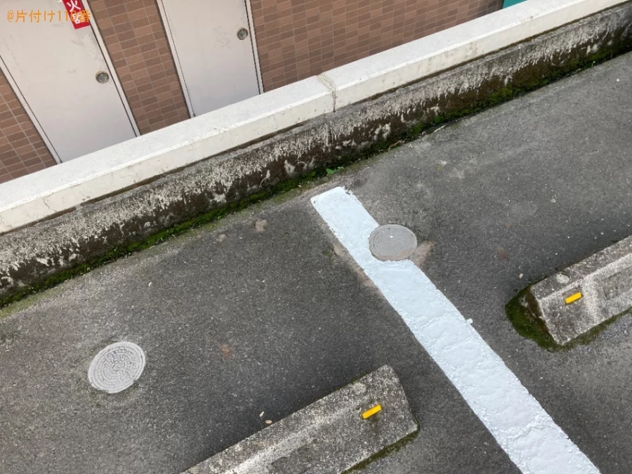 【霧島市】マットレス付きダブルベッドの回収・処分ご依頼