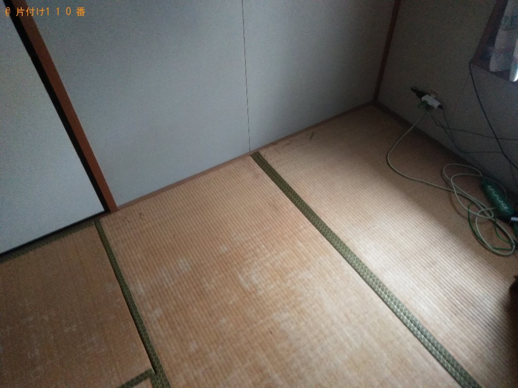 【鹿児島市】マットレス付きシングルベッドの回収・処分ご依頼