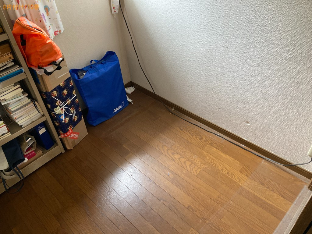 【霧島市隼人町】学習机、椅子、戸棚の回収・処分ご依頼　お客様の声