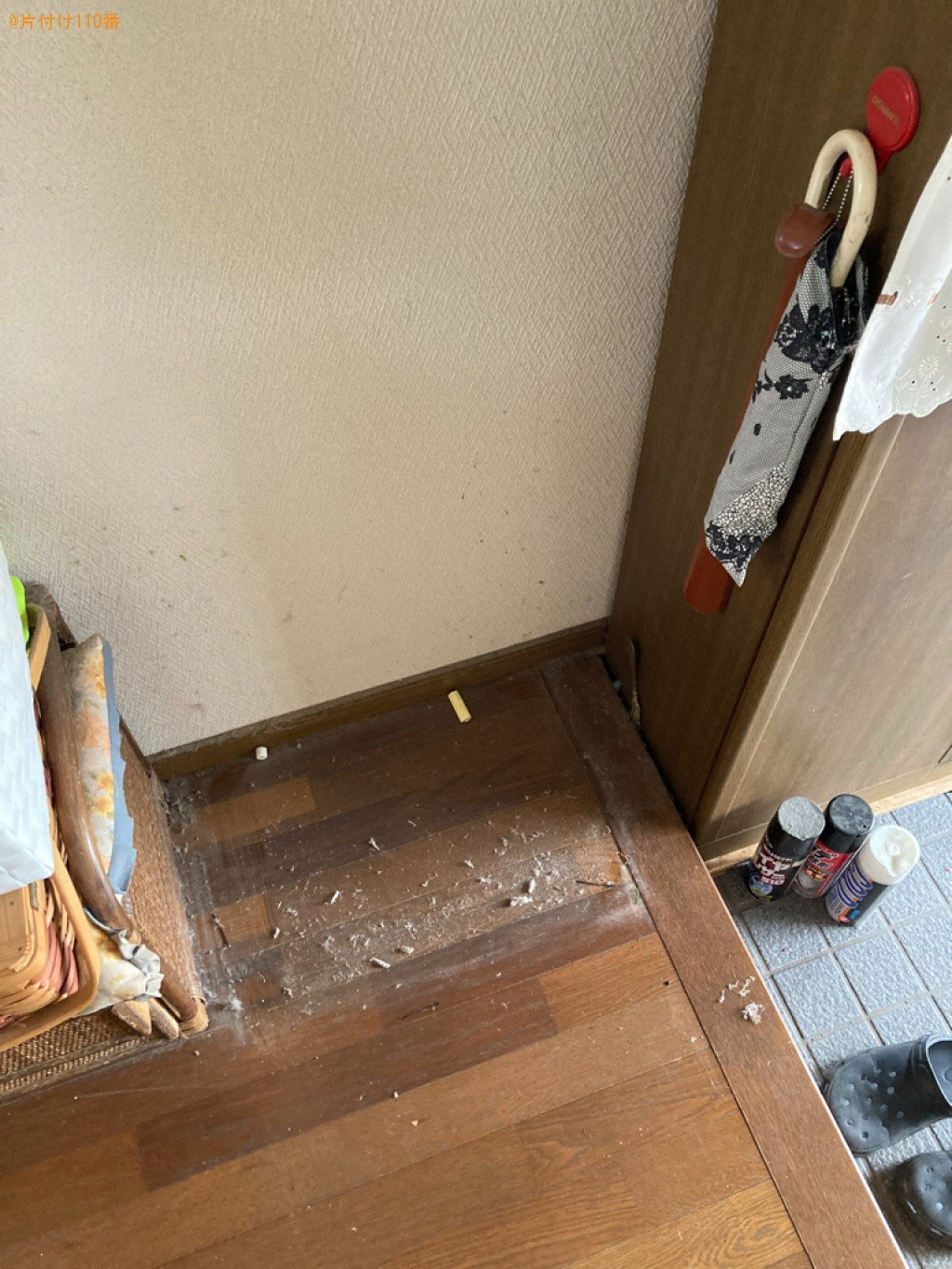 【霧島市隼人町】学習机、椅子、戸棚の回収・処分ご依頼　お客様の声