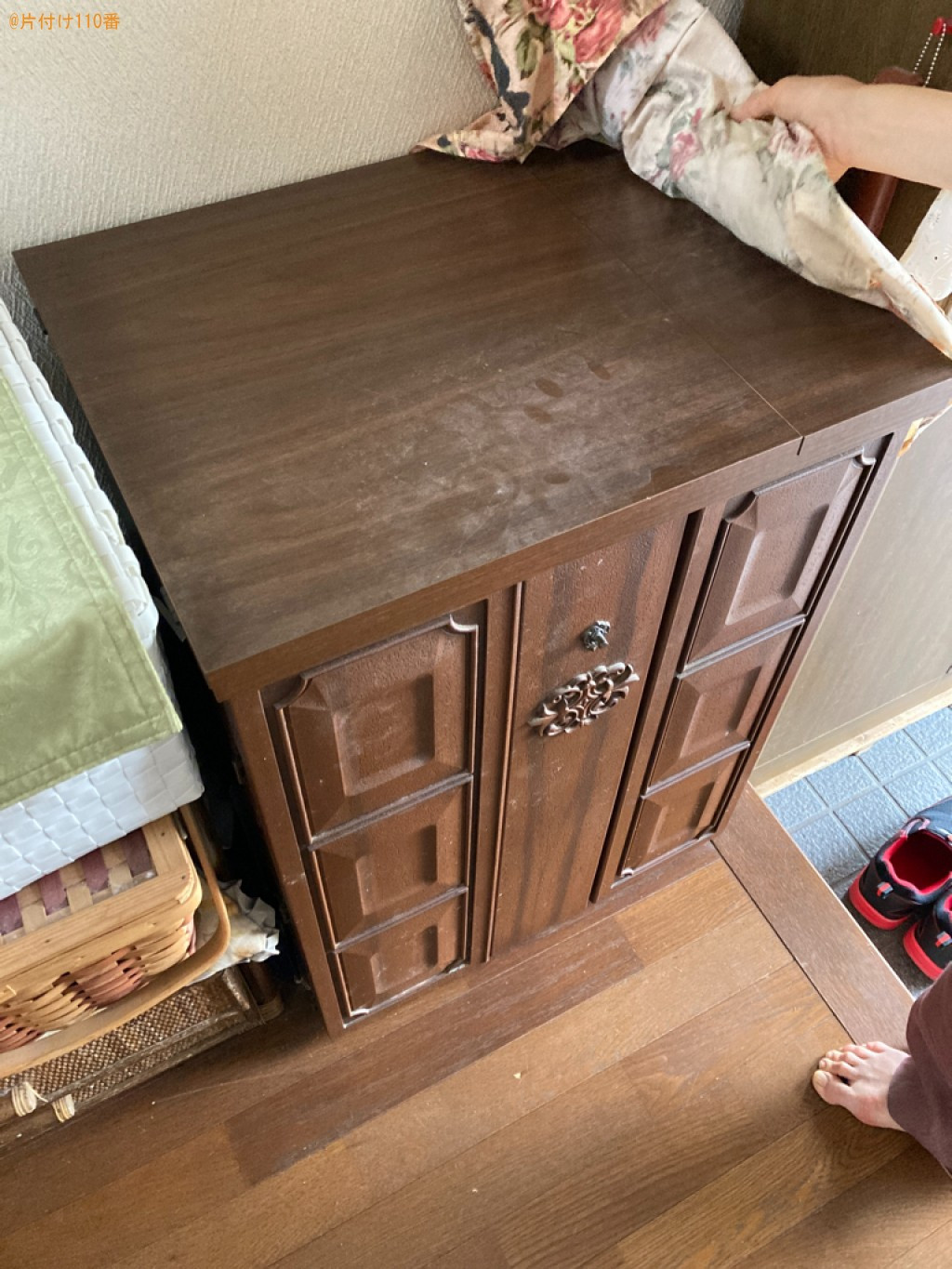 【霧島市隼人町】学習机、椅子、戸棚の回収・処分ご依頼　お客様の声