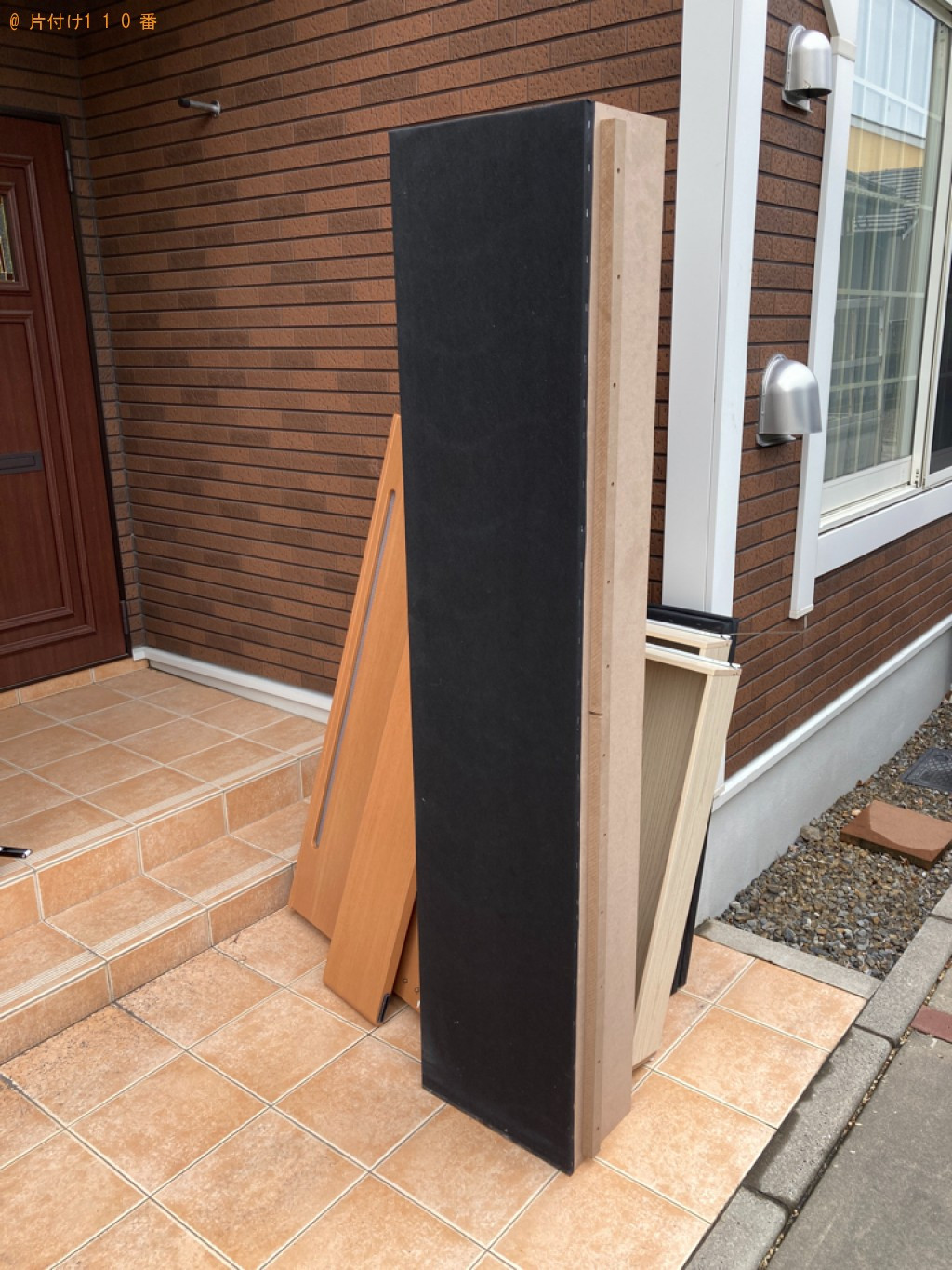 【霧島市国分向花町】マットレス付きダブルベッドの回収・処分ご依頼