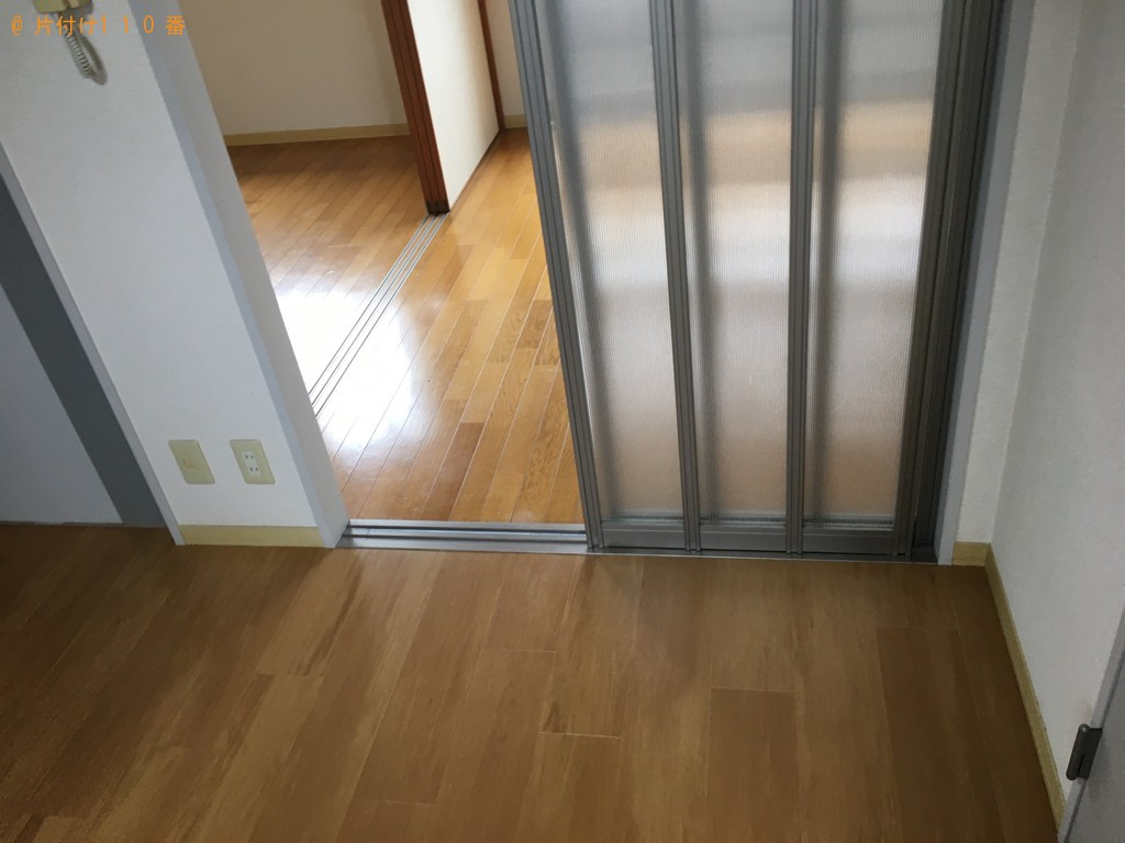 鏡台、ラック、トースター、シングルベッド、座椅子等の回収・処分