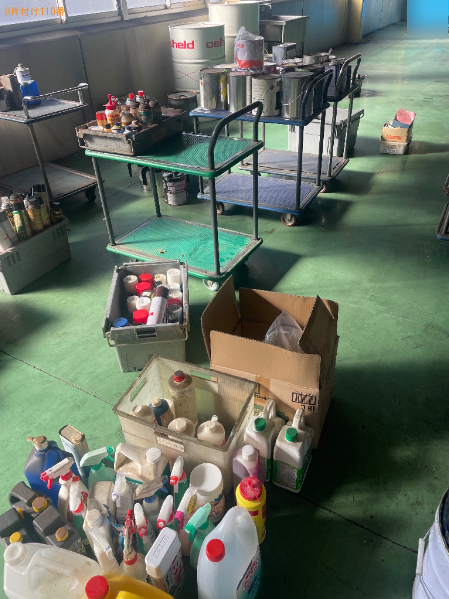 中身の残ったスプレー缶の回収・処分ご依頼　お客様の声