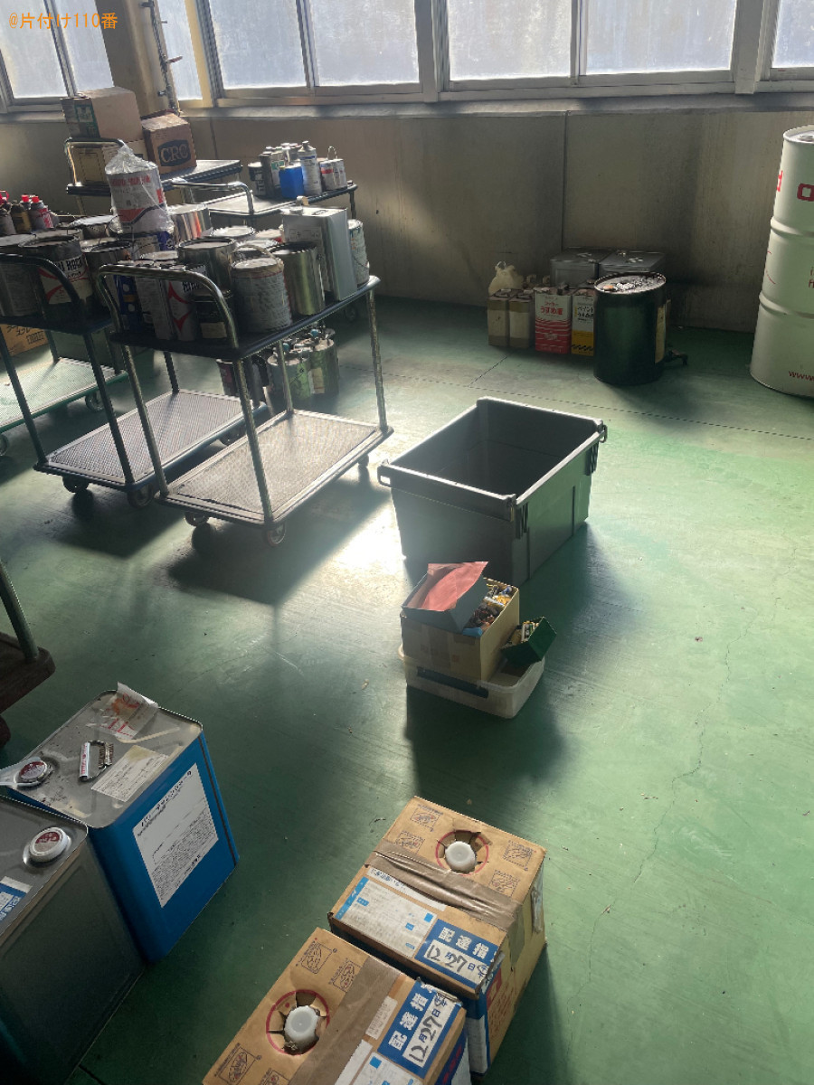 中身の残ったスプレー缶の回収・処分ご依頼　お客様の声