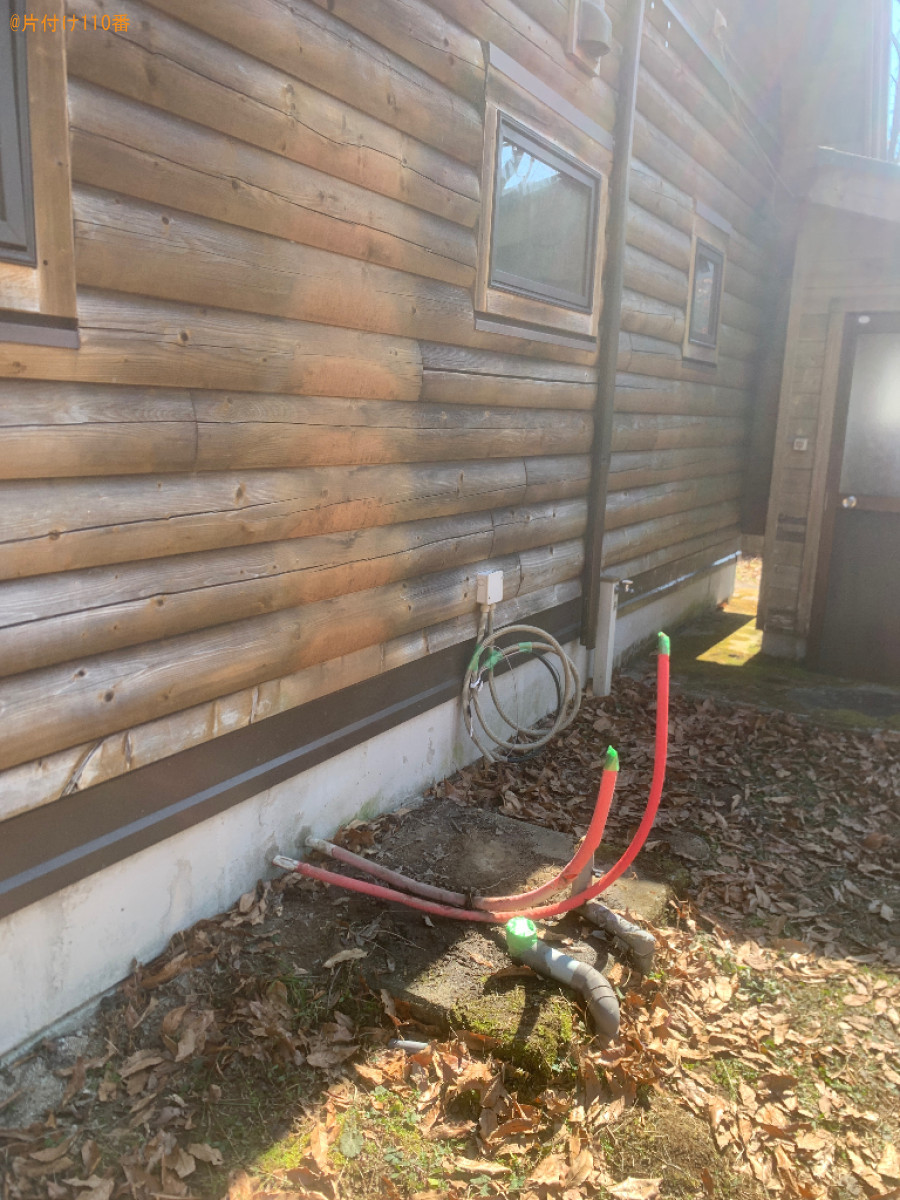 給湯器の撤去作業ご依頼 お客様の